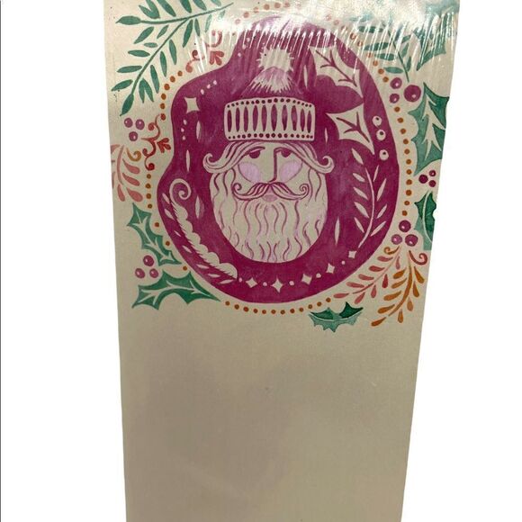 Santa Claus Christmas Notebook Set Refrigerator Magnet NWT - Picture 9 of 11